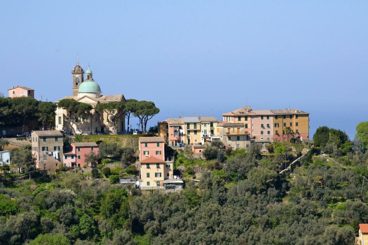 Villa Olivari - Apt La Lavanda Camogli Extérieur photo
